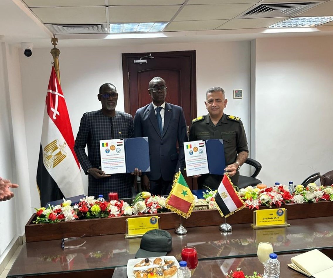 Signature d’un Mémorandum d’entente (MoU)