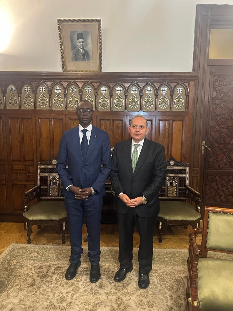 Séance de travail avec Mr Hisham Okasha, directeur général de Banque Misr